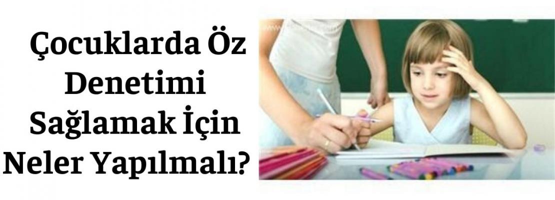 öz denetim