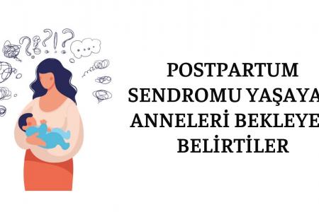 POSTPARTUM SENDROMUNDA  (DOĞUM SONRASI DEPRESYON) ANNELERİ BEKLEYEN BELİRTİLER